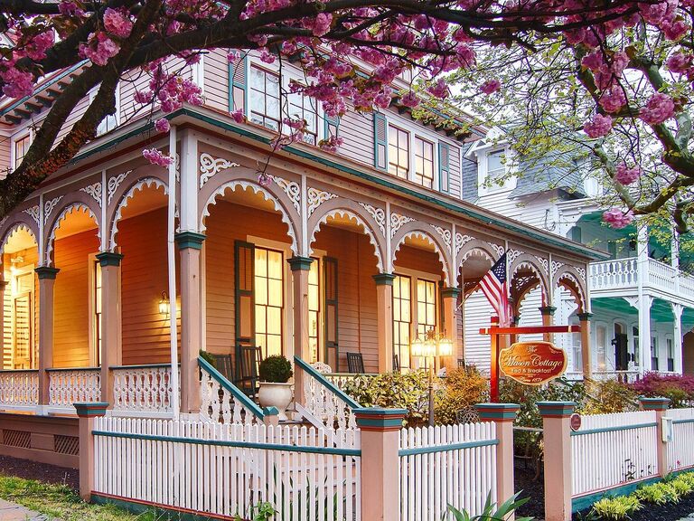 Exterior of The Mason Cottage Bed & Breakfast Inn in New Jersey