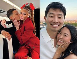 Winnie Harlow and Kyle Kuzma's engagement, Simu Liu and Allison Hsu's engagement photo