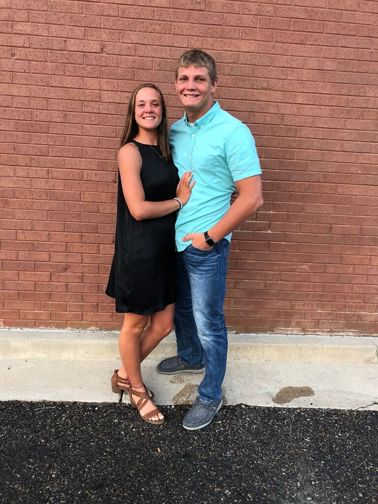 Dylan and I celebrated our 2 year anniversary.