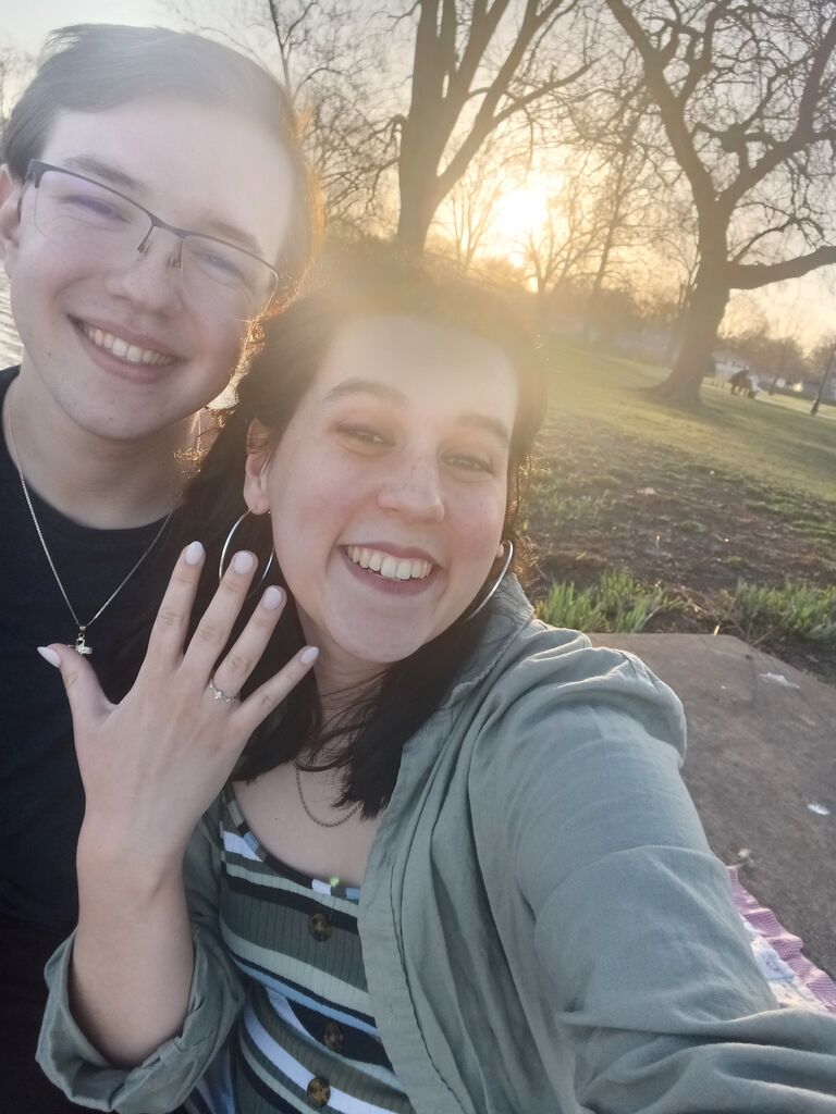 He proposed!!