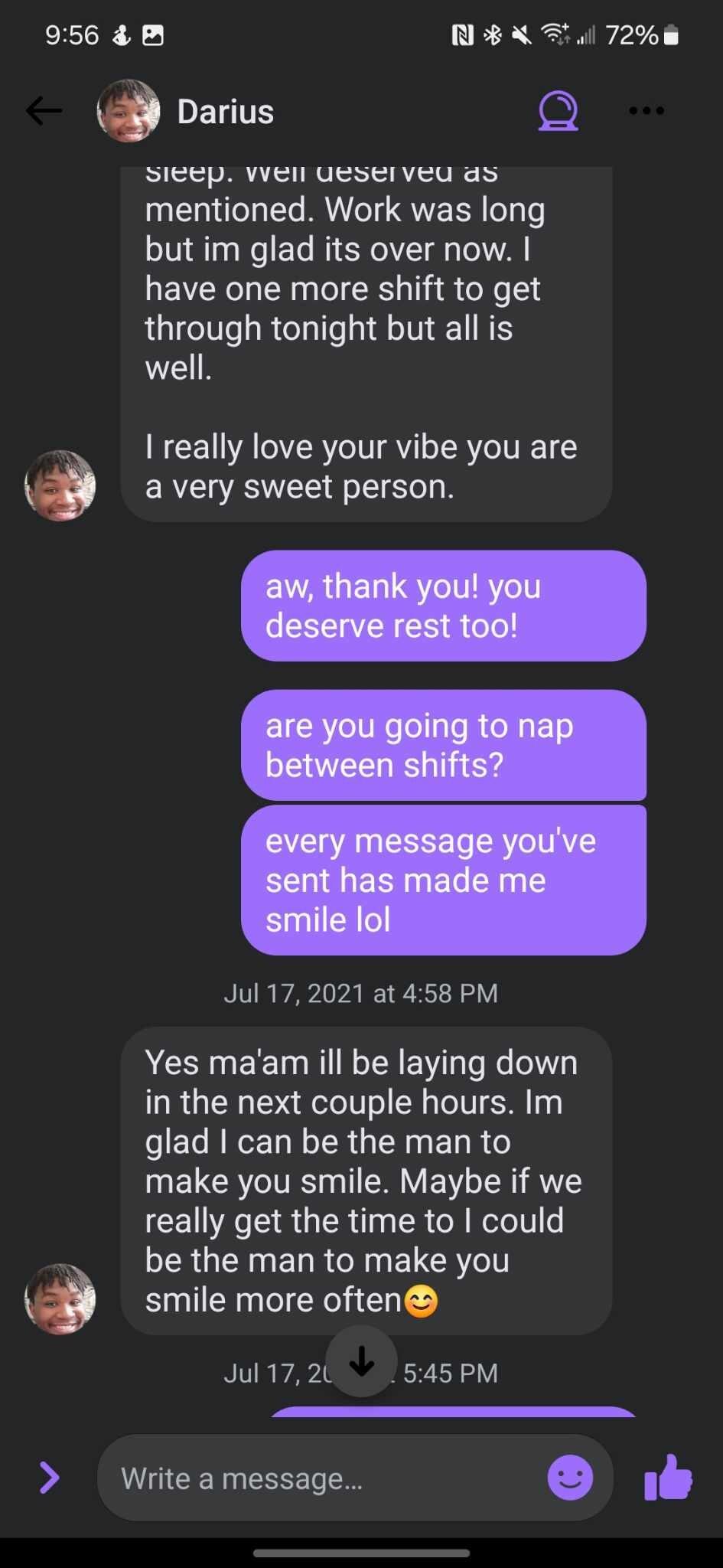 Arrice always remembers this moment that Darius said he wanted to be the man to make her smile more often ... and now he's the man to make her smile for the rest of her life.