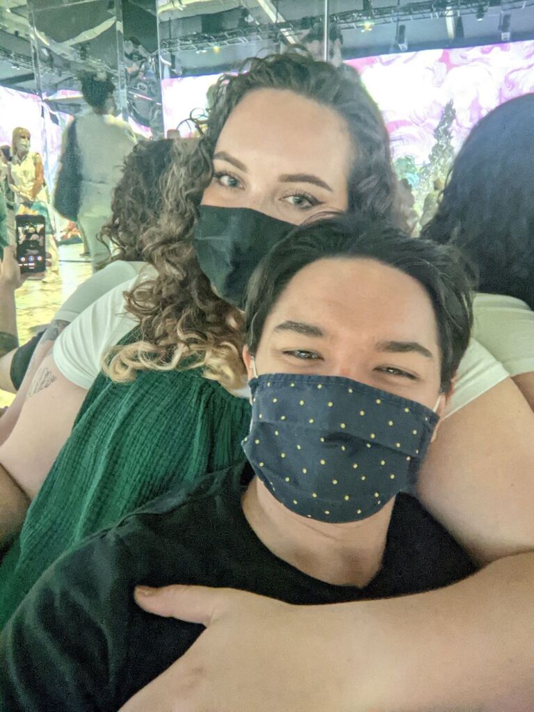Dating during COVID was hard - but we found ways to be together!