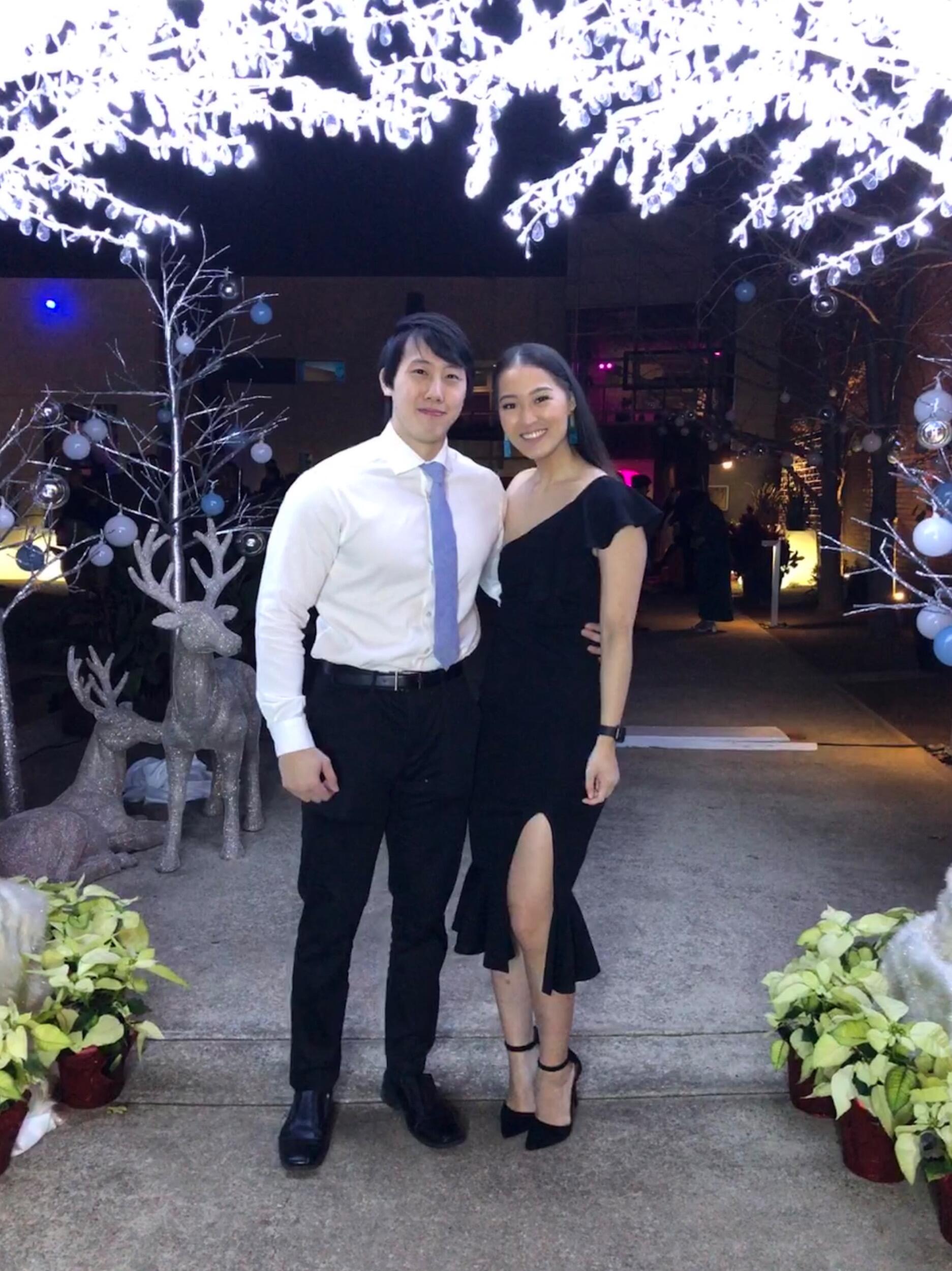 First company Christmas party together