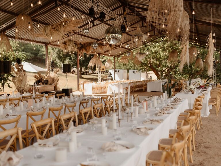 Disco Balls in Gold, Venue decor hire