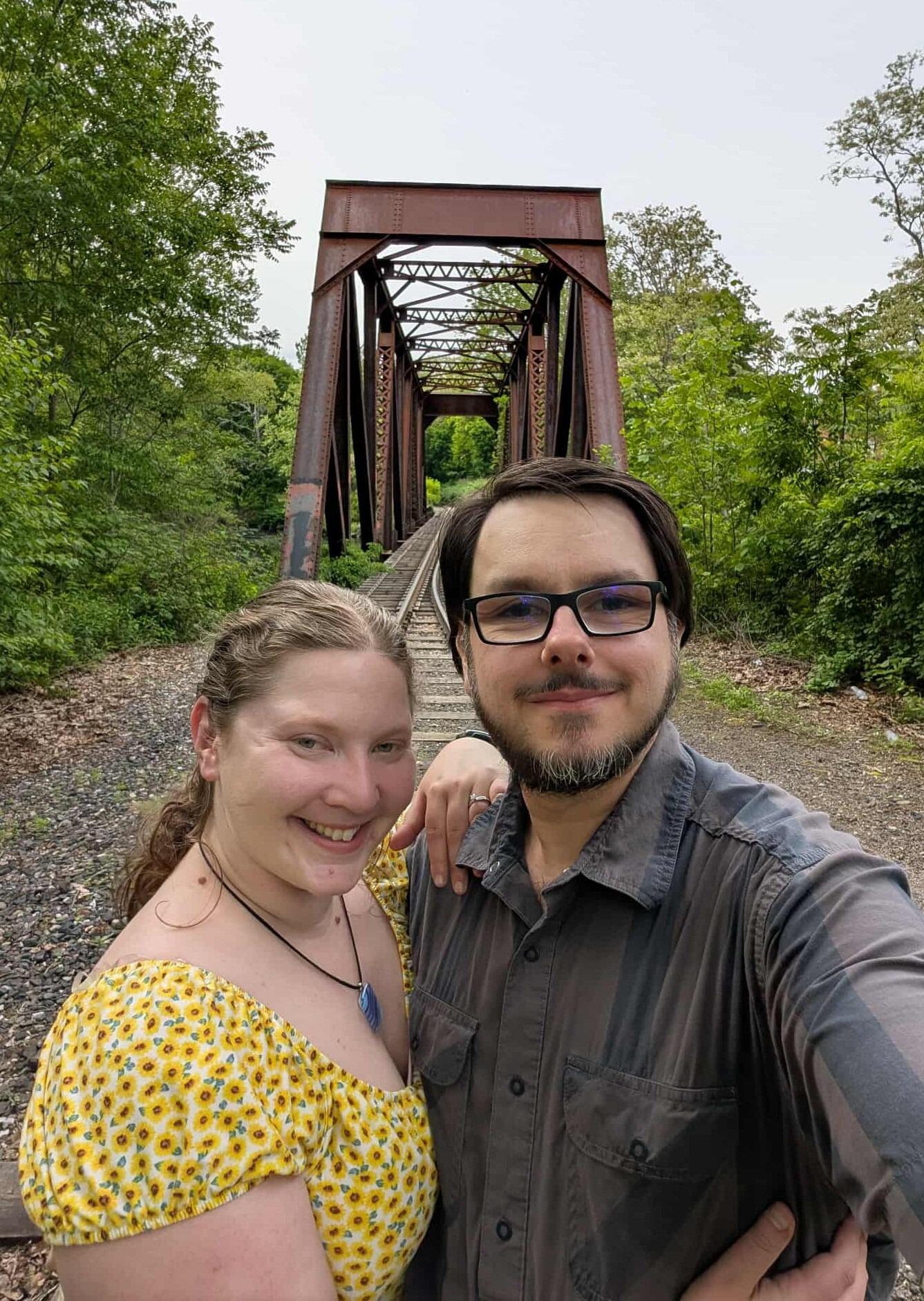 The proposal! And my birthday! We'd been living together for a little over a year at this point, the timing was perfect. A local waterfall was the only witness.