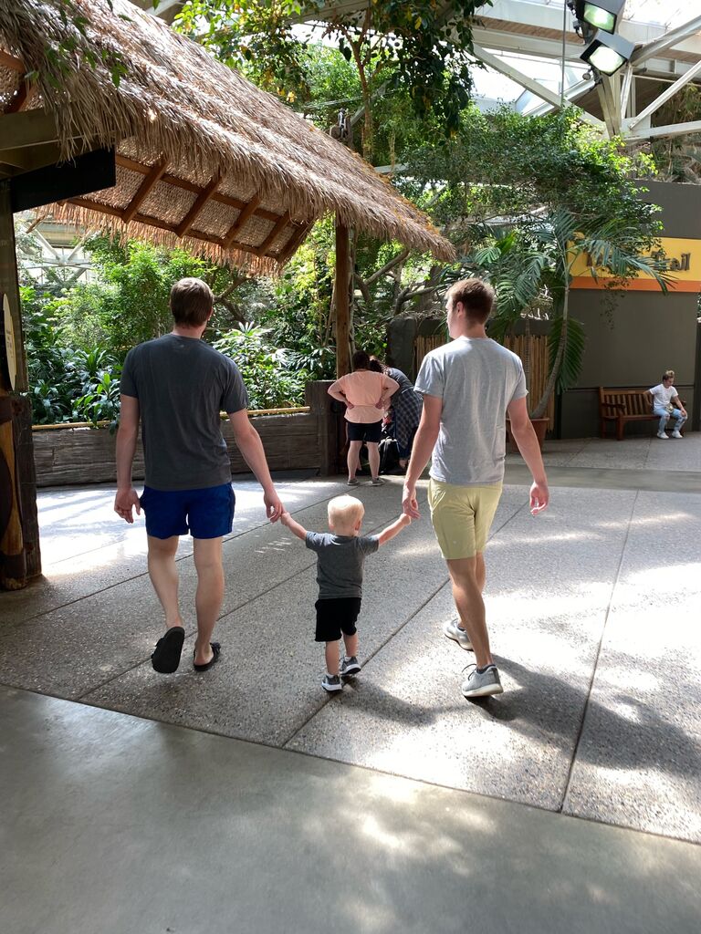 One of our favorite activities, the Minnesota Zoo with our nephew, Carter.