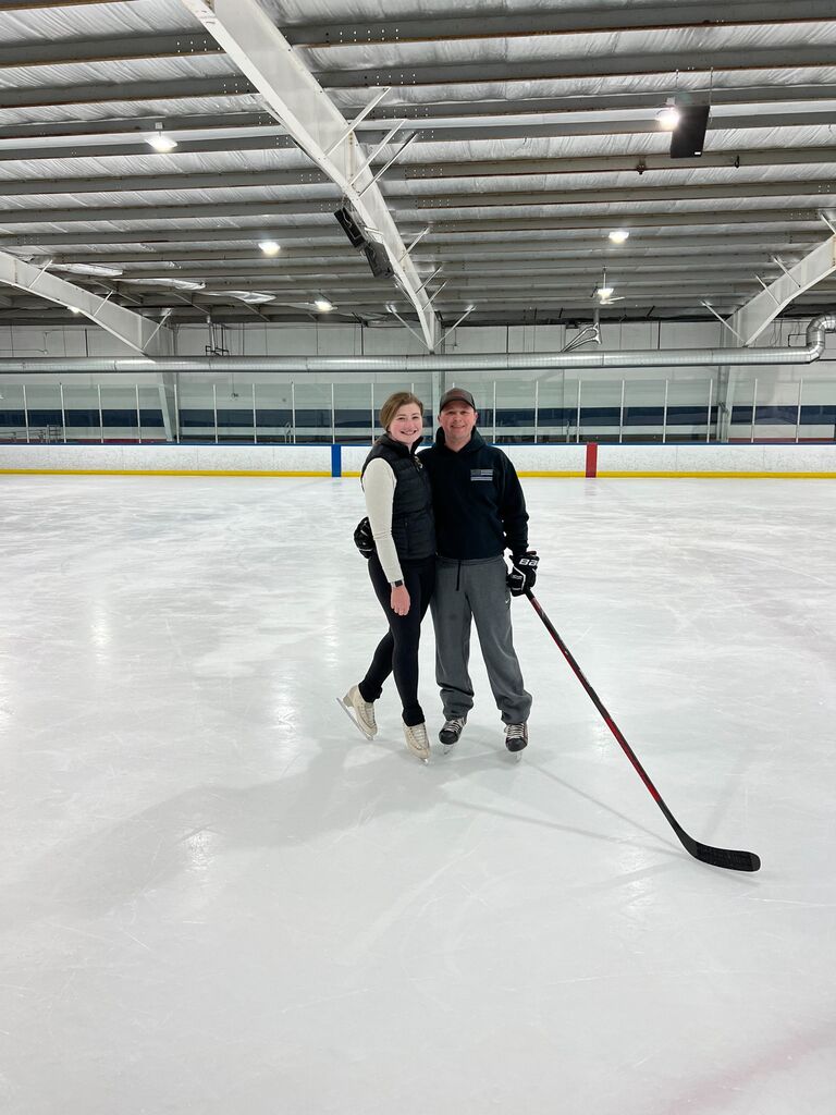 First time skating together
