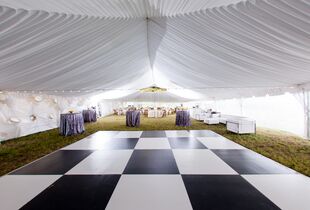 Ribbon Cutting Tent Rental Package for 32 Guests