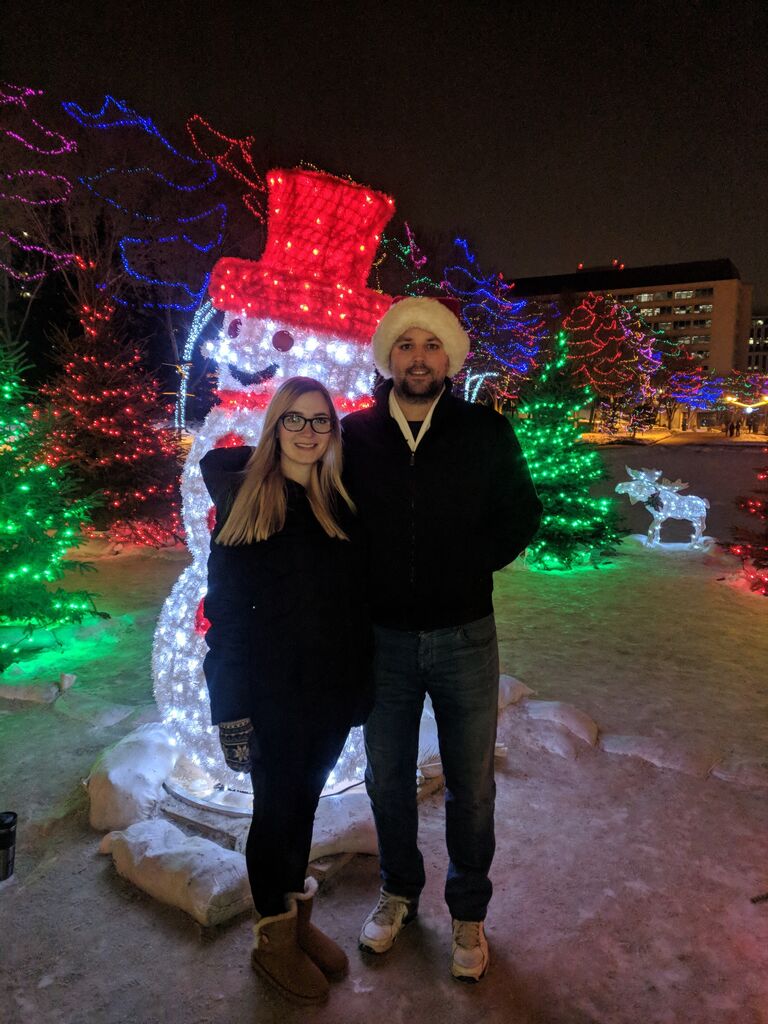 First Christmas together
Edmonton, AB