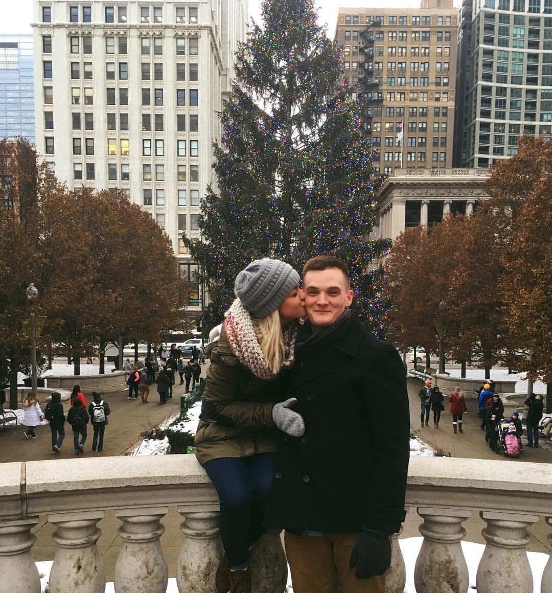 Our Christmas gift to each other was a weekend in Chicago. We saw Phantom of the Opera in theatres, went to the field museum, and other Chicago touristy things!