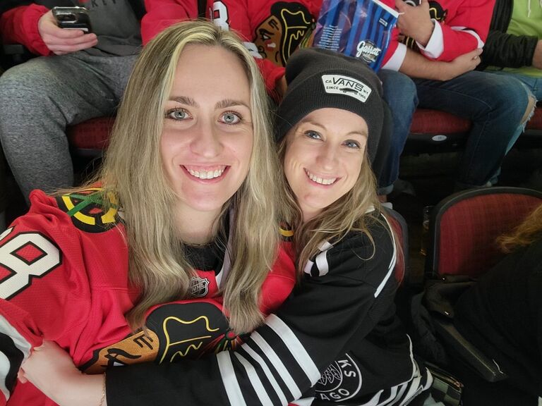 Most recent trip to Chicago for a Black Hawks game!