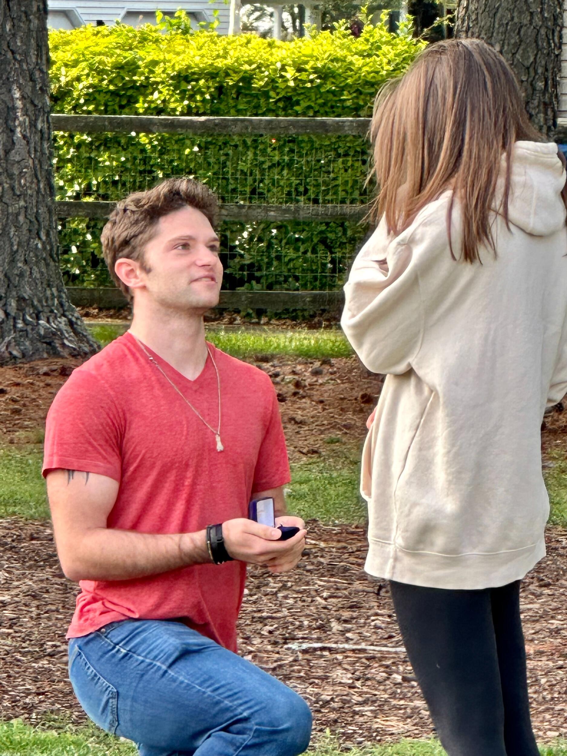 At just 20 years old, Zach popped the big question and the two got engaged!!!