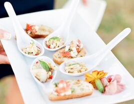 wedding reception appetizer ideas