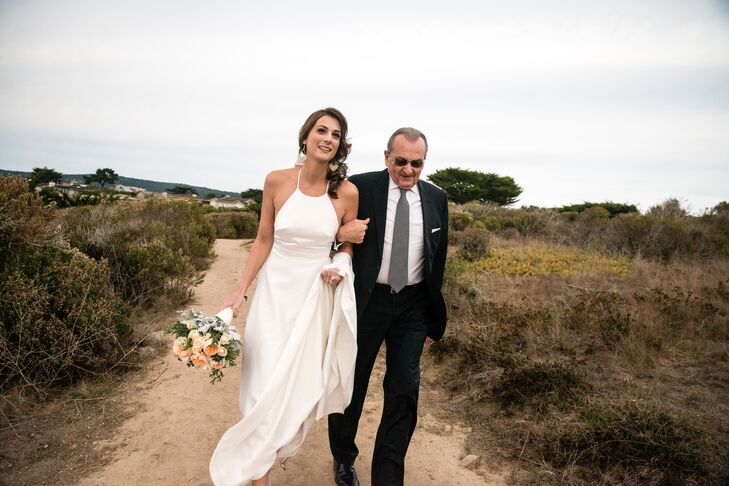 An Intimate Serene Wedding At Carmel River State Beach In Carmel By