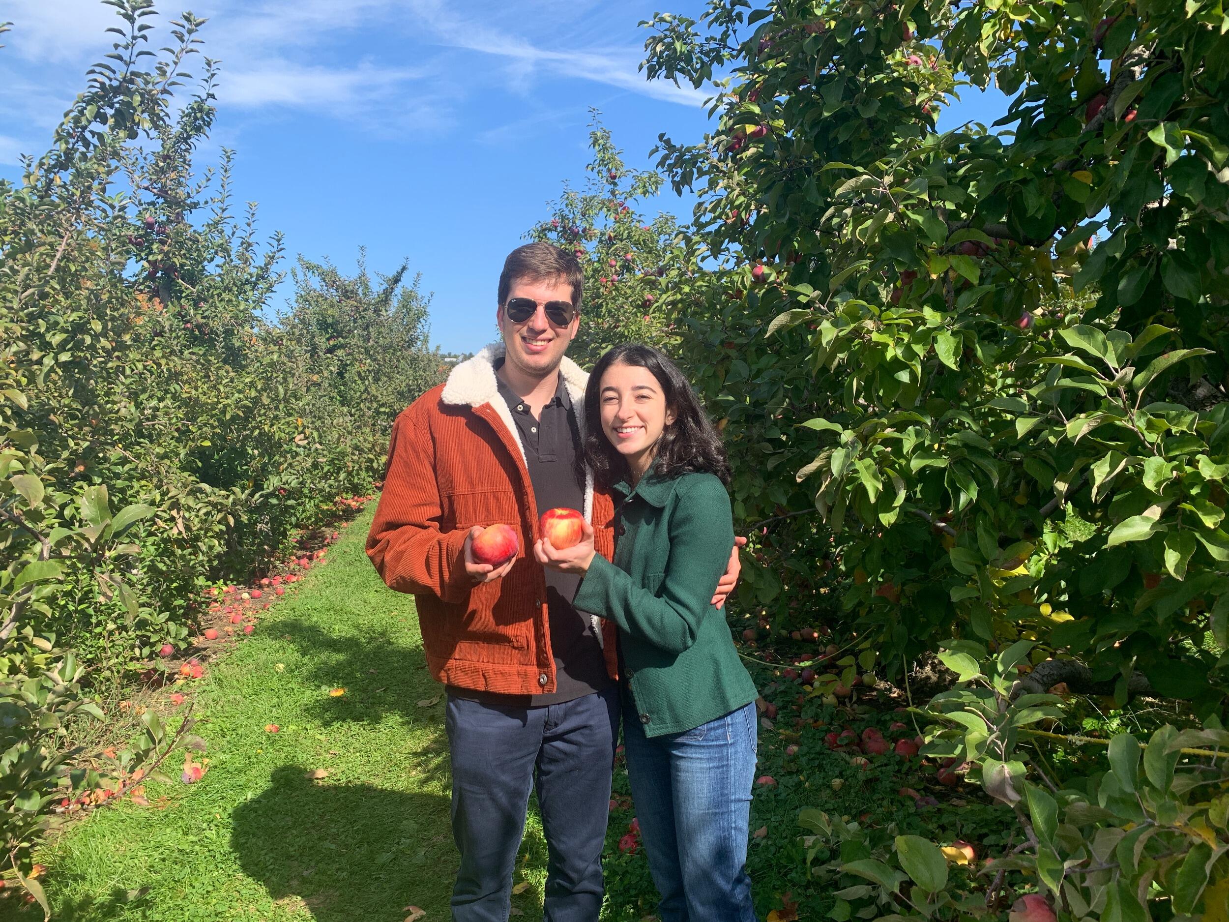 New England days - After college, Natalie went to work in the Boston Mayor's Office for two years while Haim completed his Masters in Immunology. They then started medical school, Haim at UMass and Natalie at Harvard -- and feel so lucky to be rooting for each other every step of the way. 