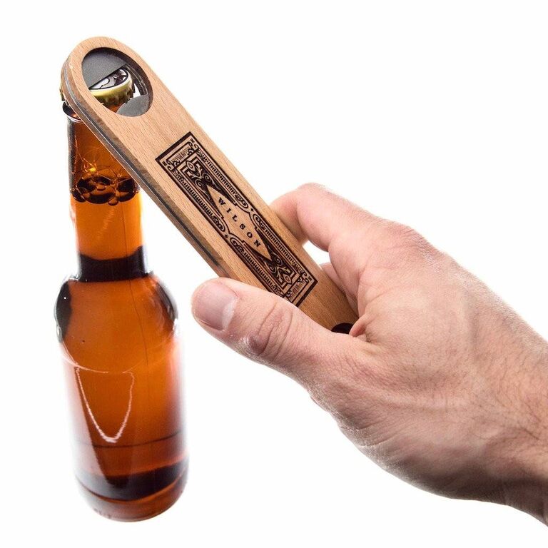 Swanky Badger custom bottle opener