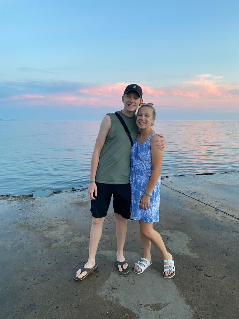 Zach visited Michigan for the first time!