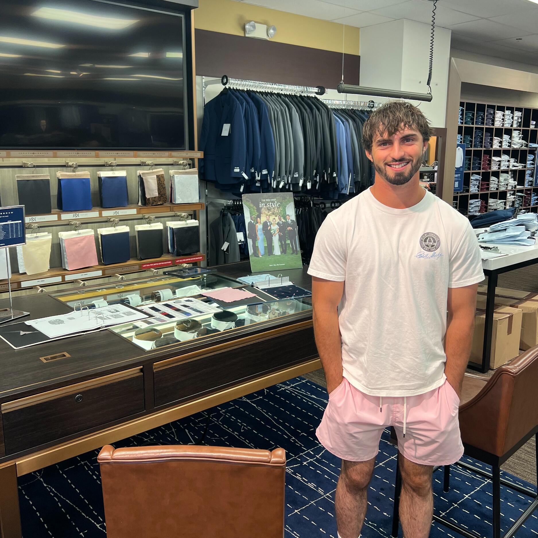 Suit Shopping for the wedding