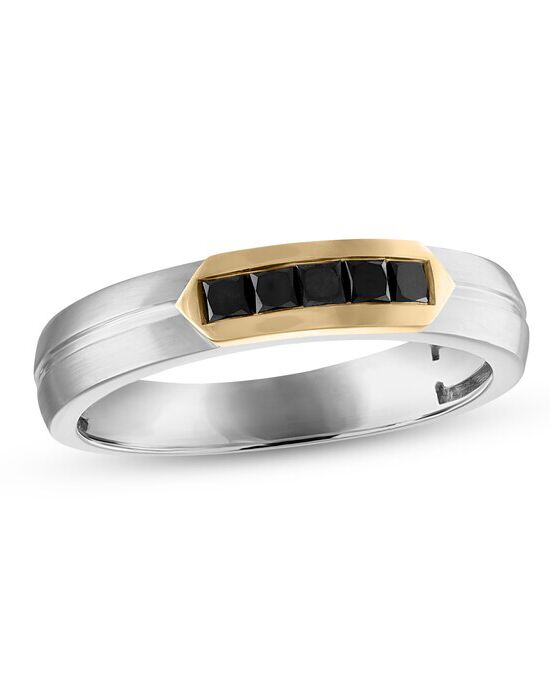 Men's Diamond Two-Tone Ring in 10K Gold (1 Ct. t.w.) - Two-Tone