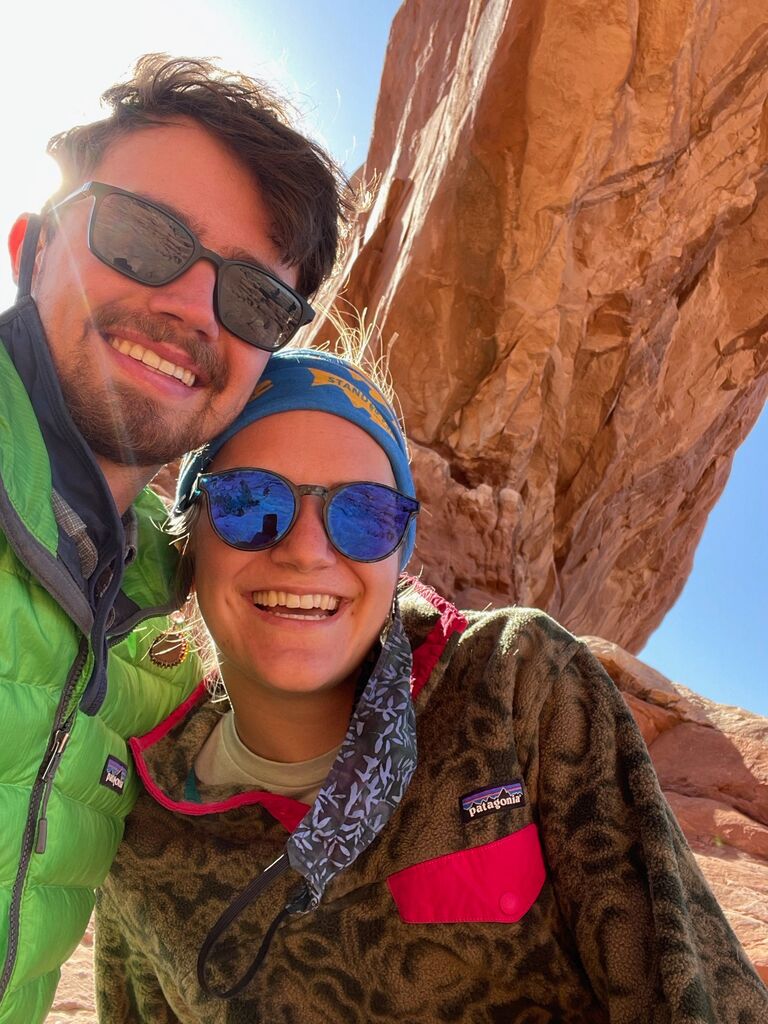 ...50 letters and 10 gift boxes later, C & K (and Ripley!) were reunited in Utah for a month full of road trips. camping, and work remote from Salt Lake City :)