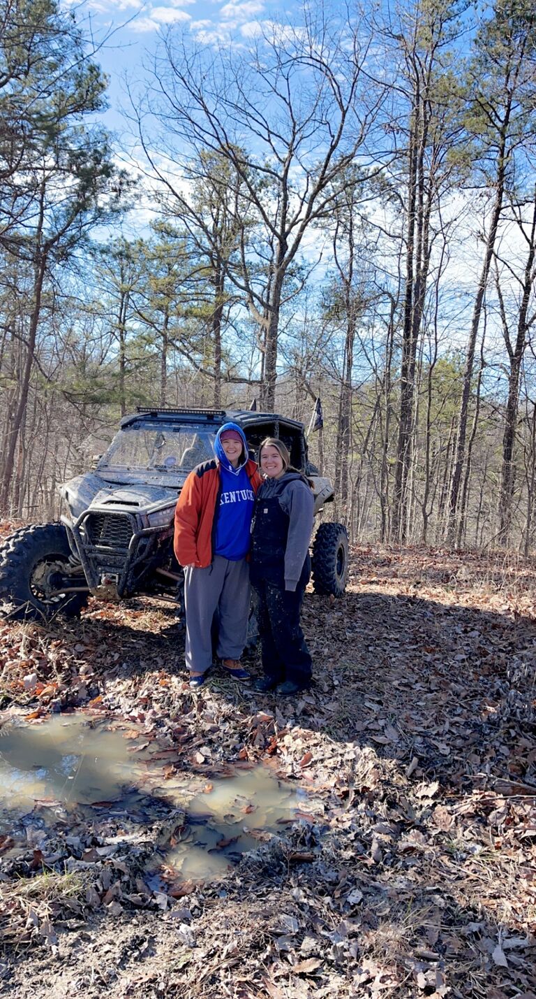 Our first mudding adventure.