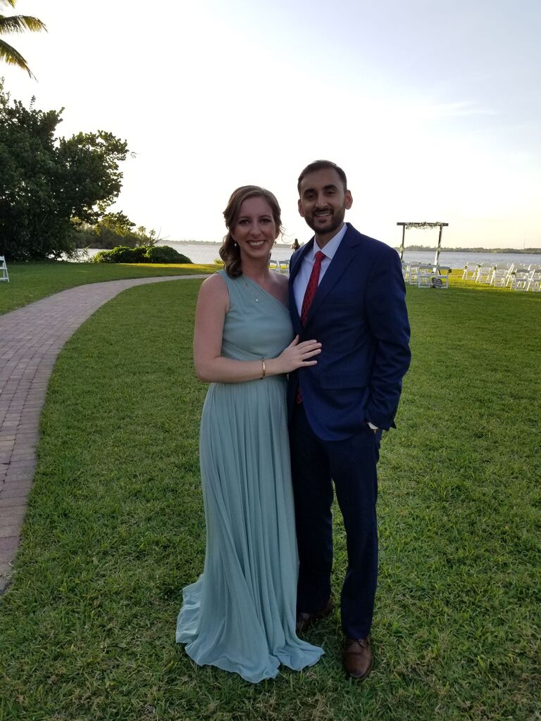 Holly (Bridesmaid) & JJ's Wedding! First of many wedding celebrations together.