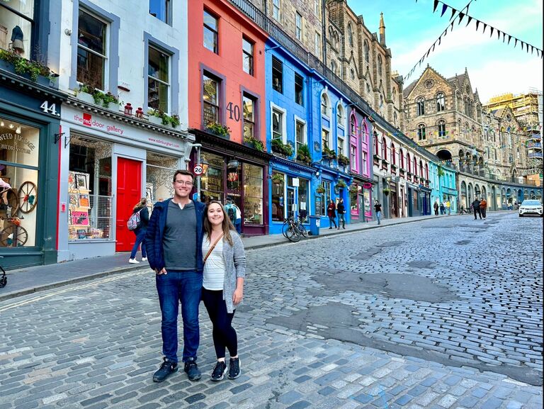 Nearing the end of our trip, we had a short stop in Edinburgh. We loved walking around the medieval city and ended with a yummy dinner on Victoria Street.