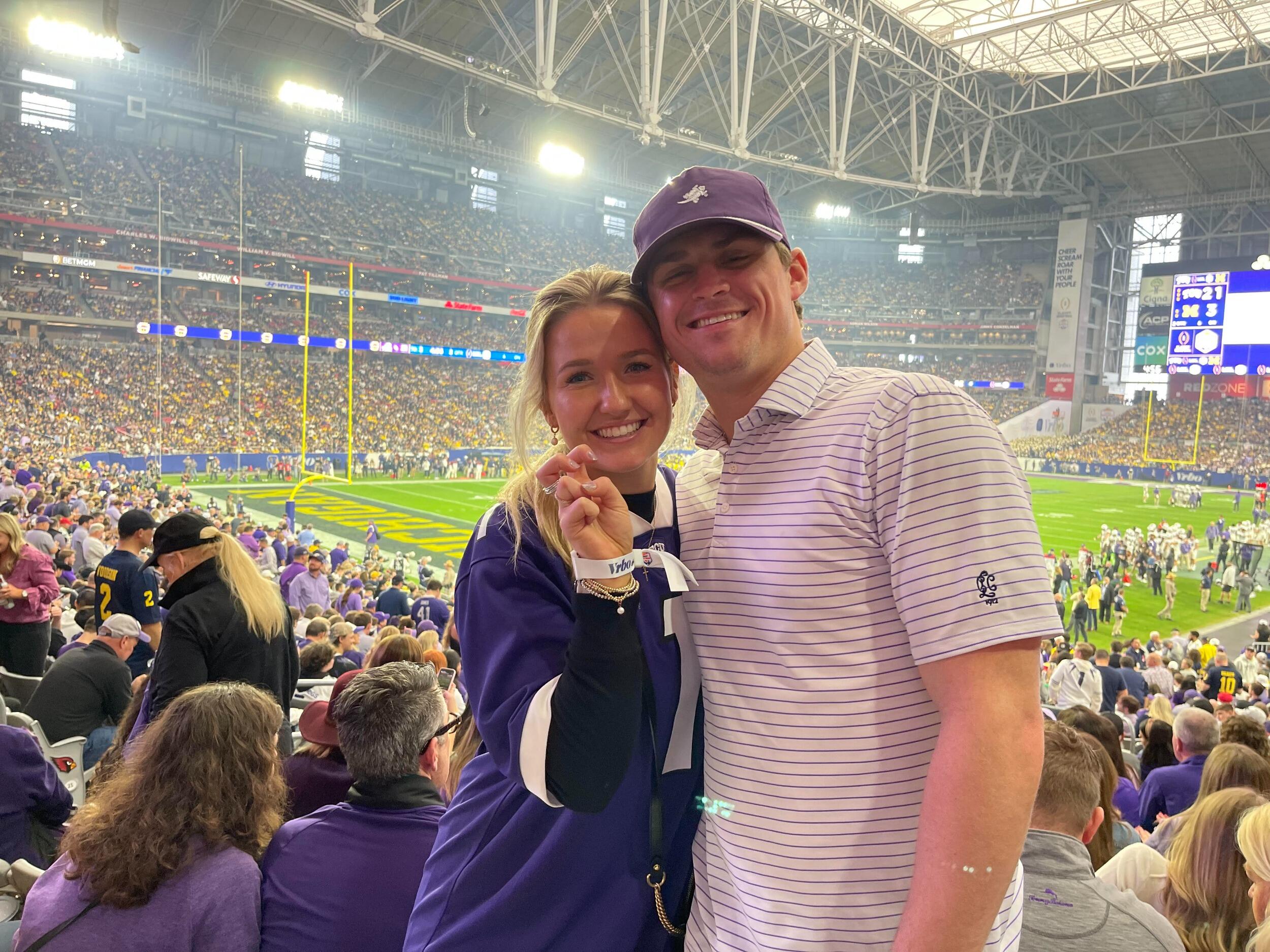 TCU beat Michigan in the Fiesta Bowl!!! The best NYE ever!