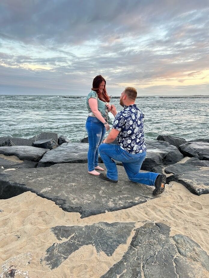 He proposed!