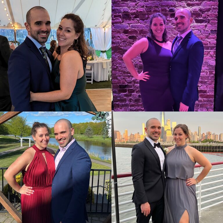 We watched 4 of our friends and family members get married in 2023
