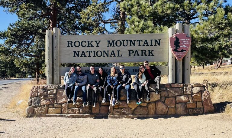 Perla and Armand's first group vacation and second national park !