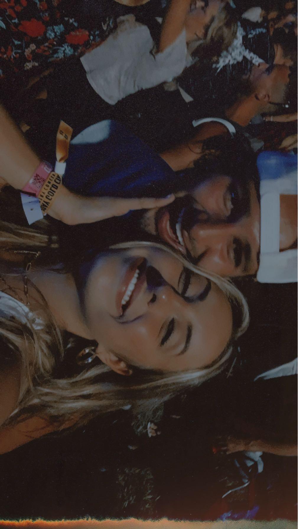 We met at Country Concert 2023! We were infatuated with each other at first sight. I (Mia) randomly walked up to a group of people and started conversation. Then somehow Tate and I started talking. We both remember talking about a bright Spring wedding that night!