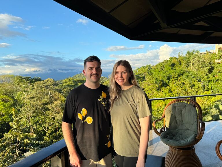 Brian accompanies the Lawrence family on a trip to Costa Rica for Christmas 2023