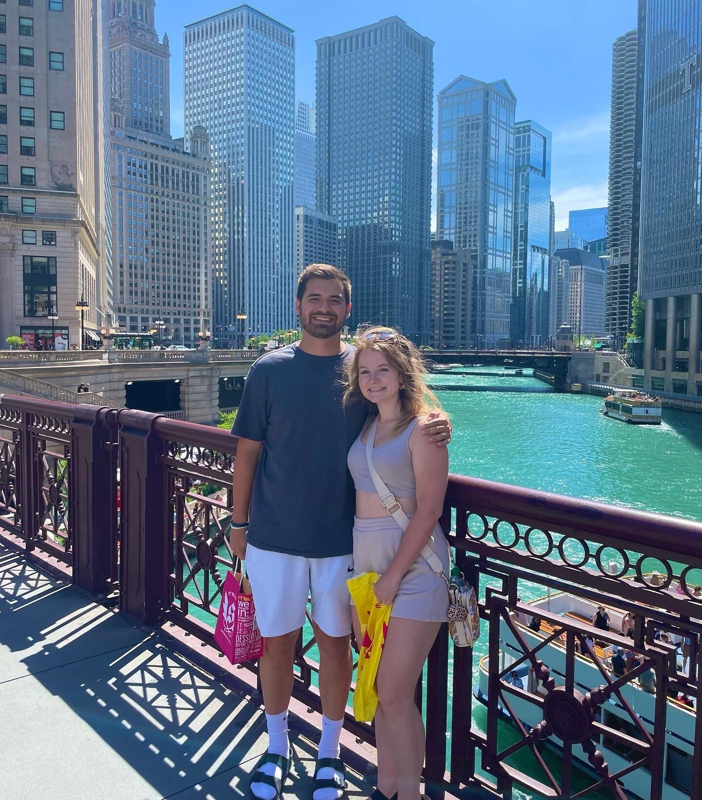 One of Morgan's favorite things in life is seeing the world and experiencing new things. This was our first trip together, and we went to Chicago, Illinois. 
