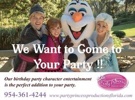 PartyPrincessProductions - Costumed Character - Fort Lauderdale, FL - Hero Gallery 2