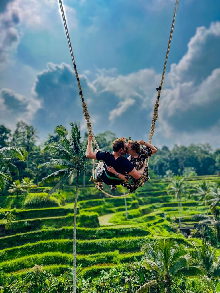 Our first international trip together for one month in Asia. First stop Bali!