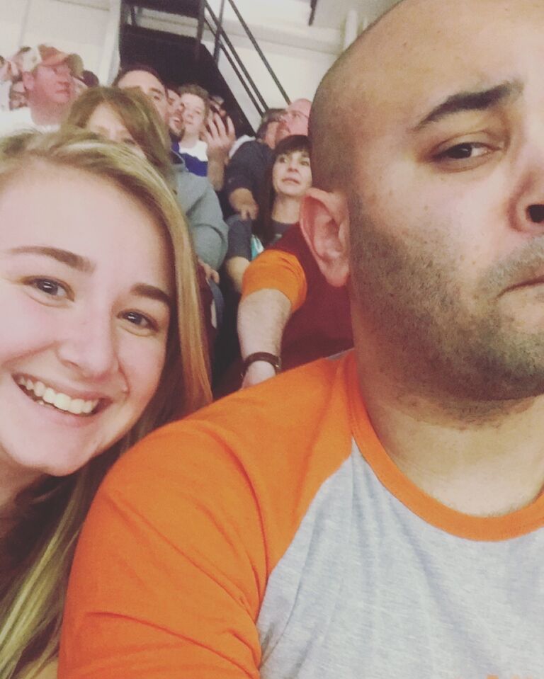 Back to Blacksburg to watch VT basketball beat Duke at Cassell Colosseum. 