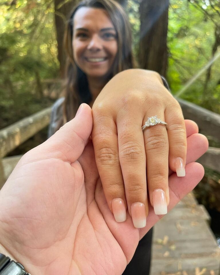 To celebrate their 11 years together, Doylan planned a trip out west, their first long trip with only the two of them. After hiking Crater lake, Oregon and traveling to Umpqua Natural Hot Springs, Doylan asked Alicia to marry him