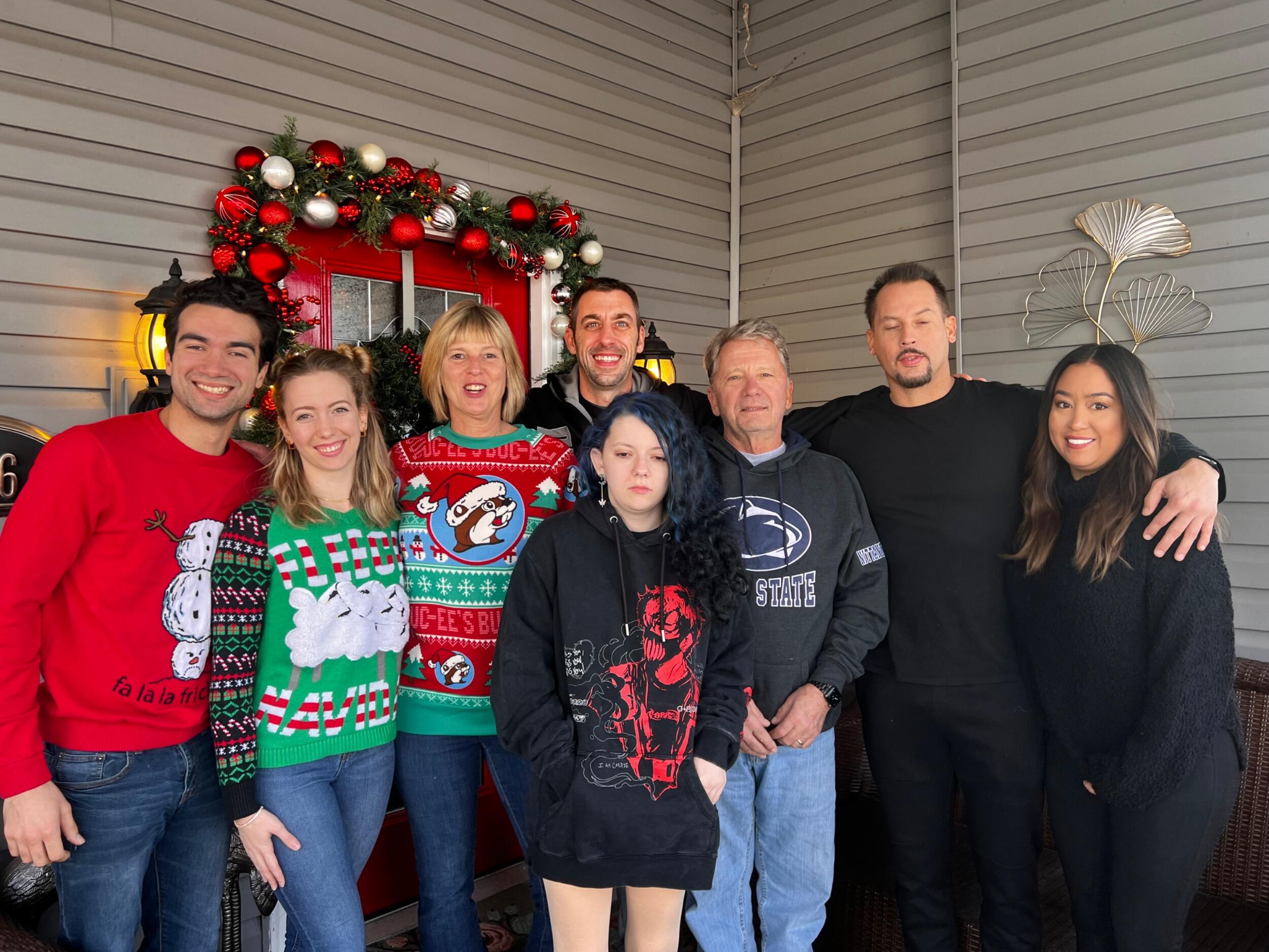 After our second Nutcracker season together, we spent Christmas at Samantha’s grandparents home in Harrisburg, PA