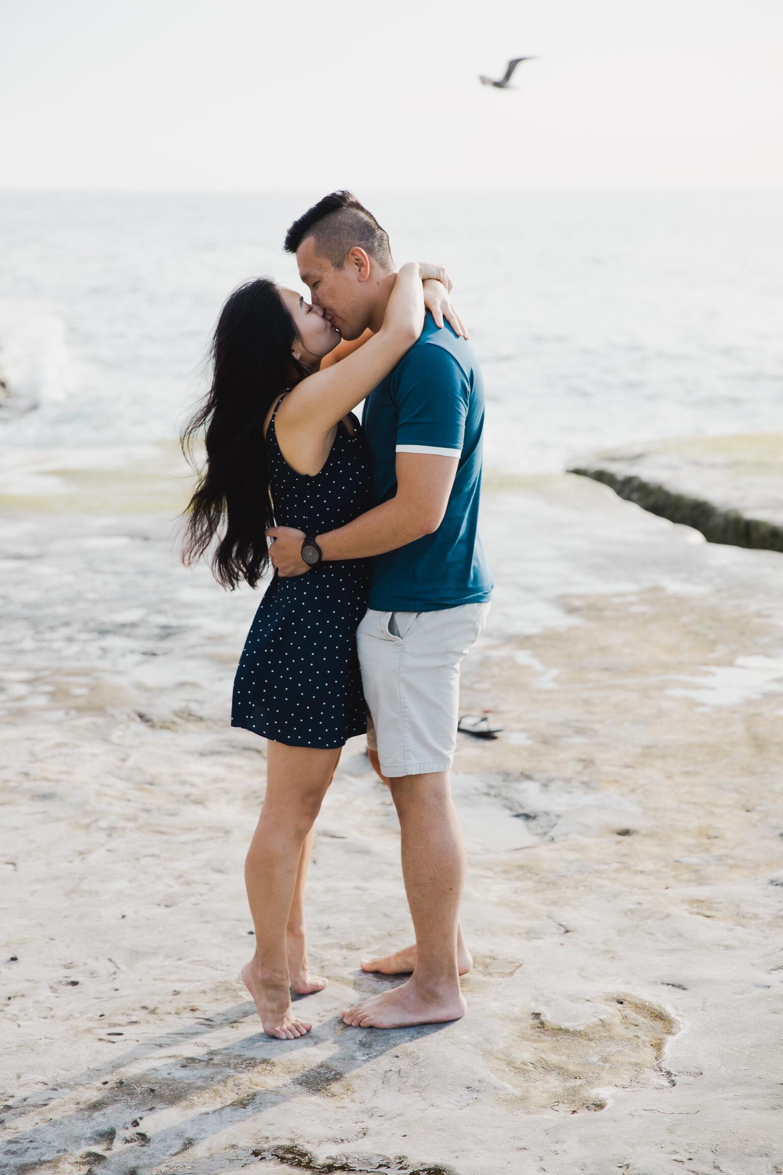  Of course she said yes!