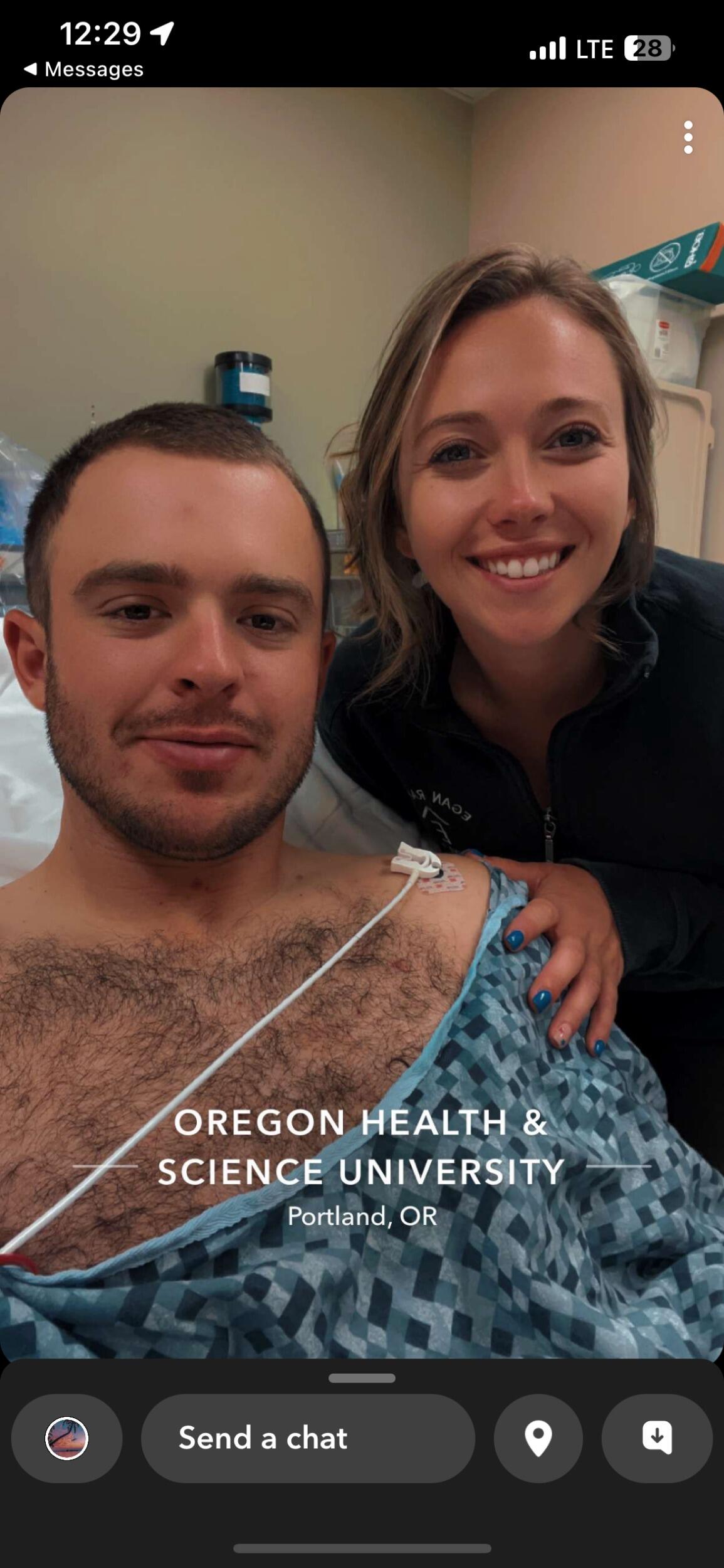 Conner says this is when he knew Rylie was the one. After getting hurt in Oregon, the two spent a few nights at the hospital to really have some quality time together. 