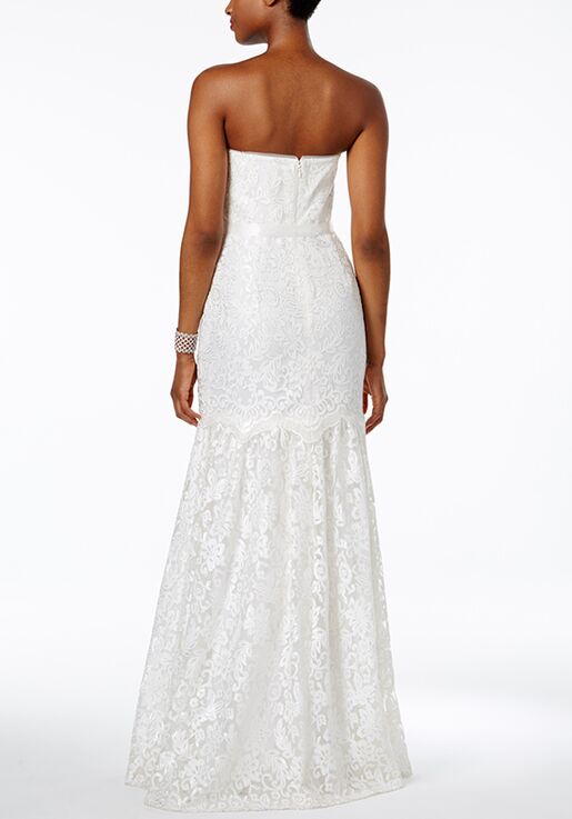 adrianna papell strapless dress