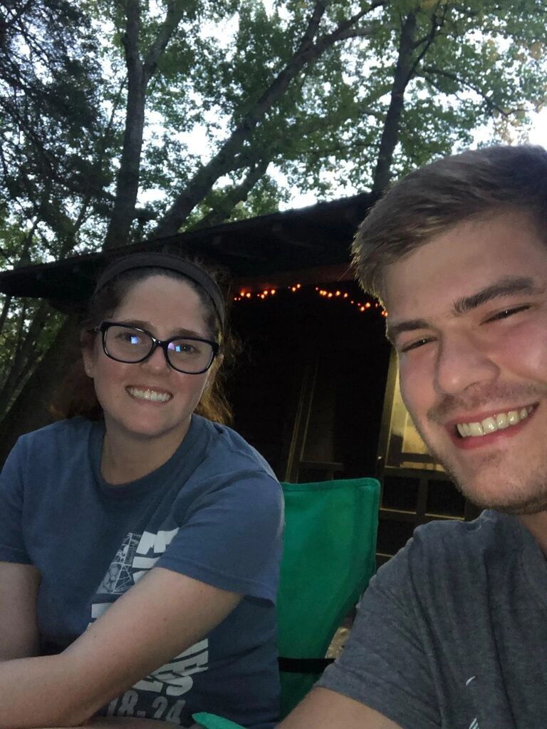 First camping trip at Taughannock Falls, NY