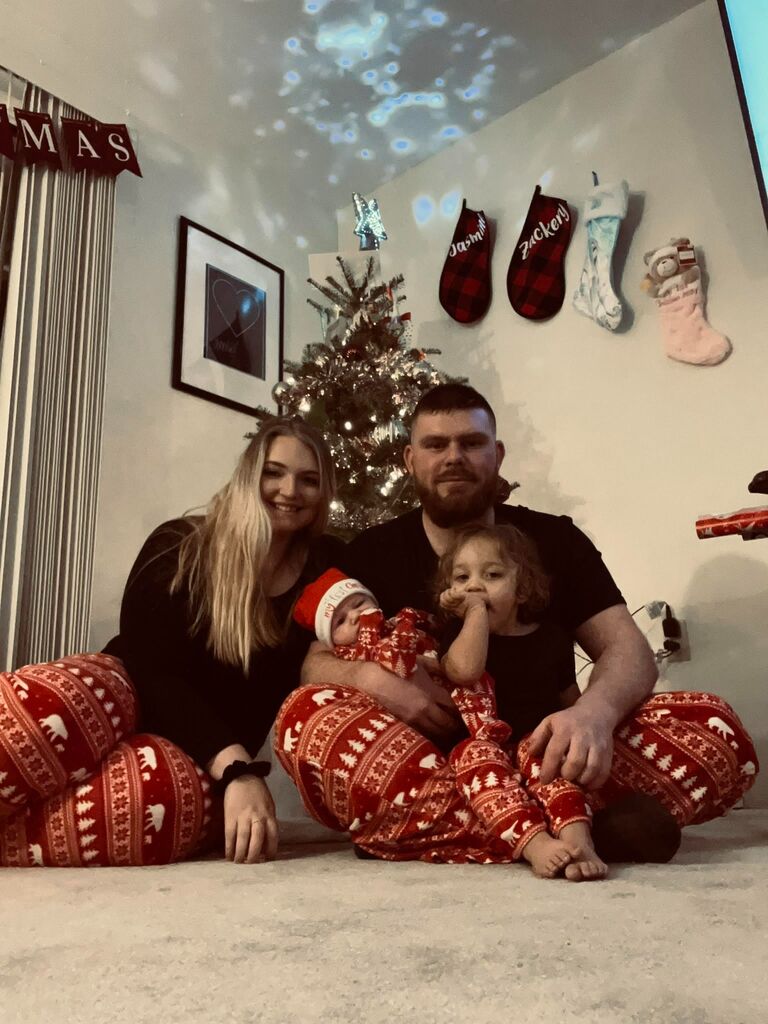First Christmas in our first apartment together