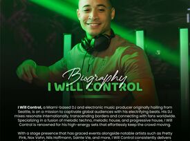 DJ I Will Control - DJ - Miami Beach, FL - Hero Gallery 1