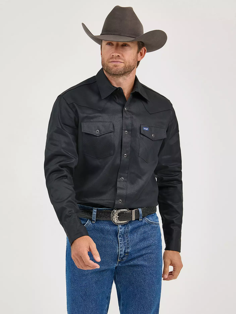 Wrangler snap-up shirt