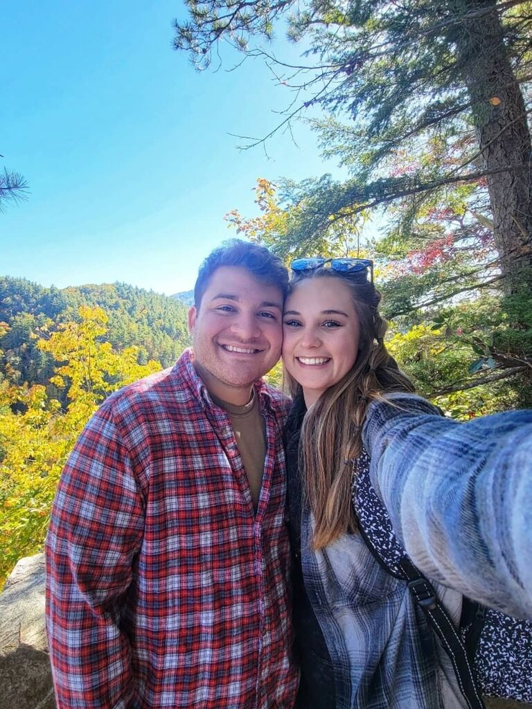 Our first road trip together to go hiking! Thanks Emily & Dustin for the recommendation!