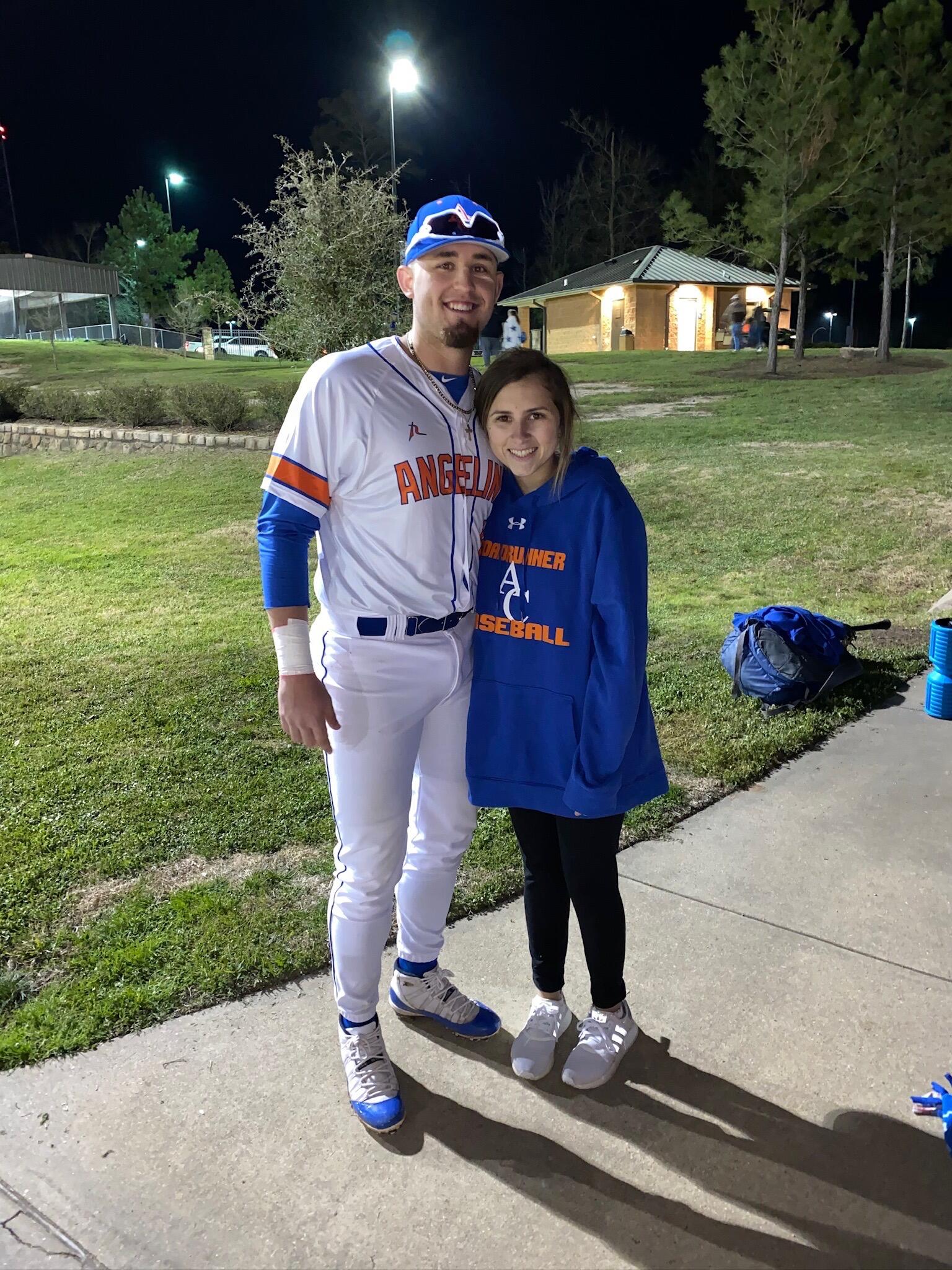 Home games became a regular occurrence before Covid. (good thing Ally likes baseball)
