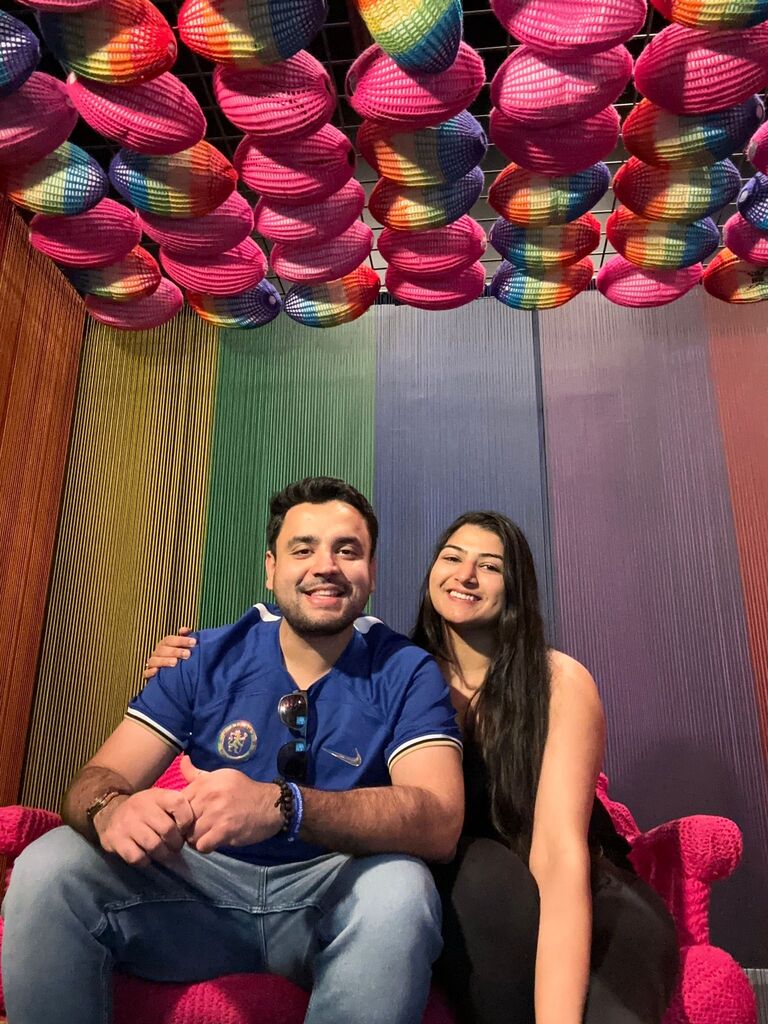 Sachi and Siddharth are officially the cutest couple. They're catching flights and feelings, and making time to be together despite crazy schedules. Love is in the air! 