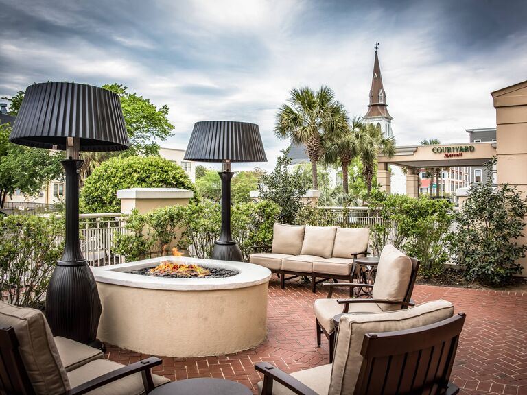 Charleston Bachelorette Hotel - Courtyard Charleston Historic District